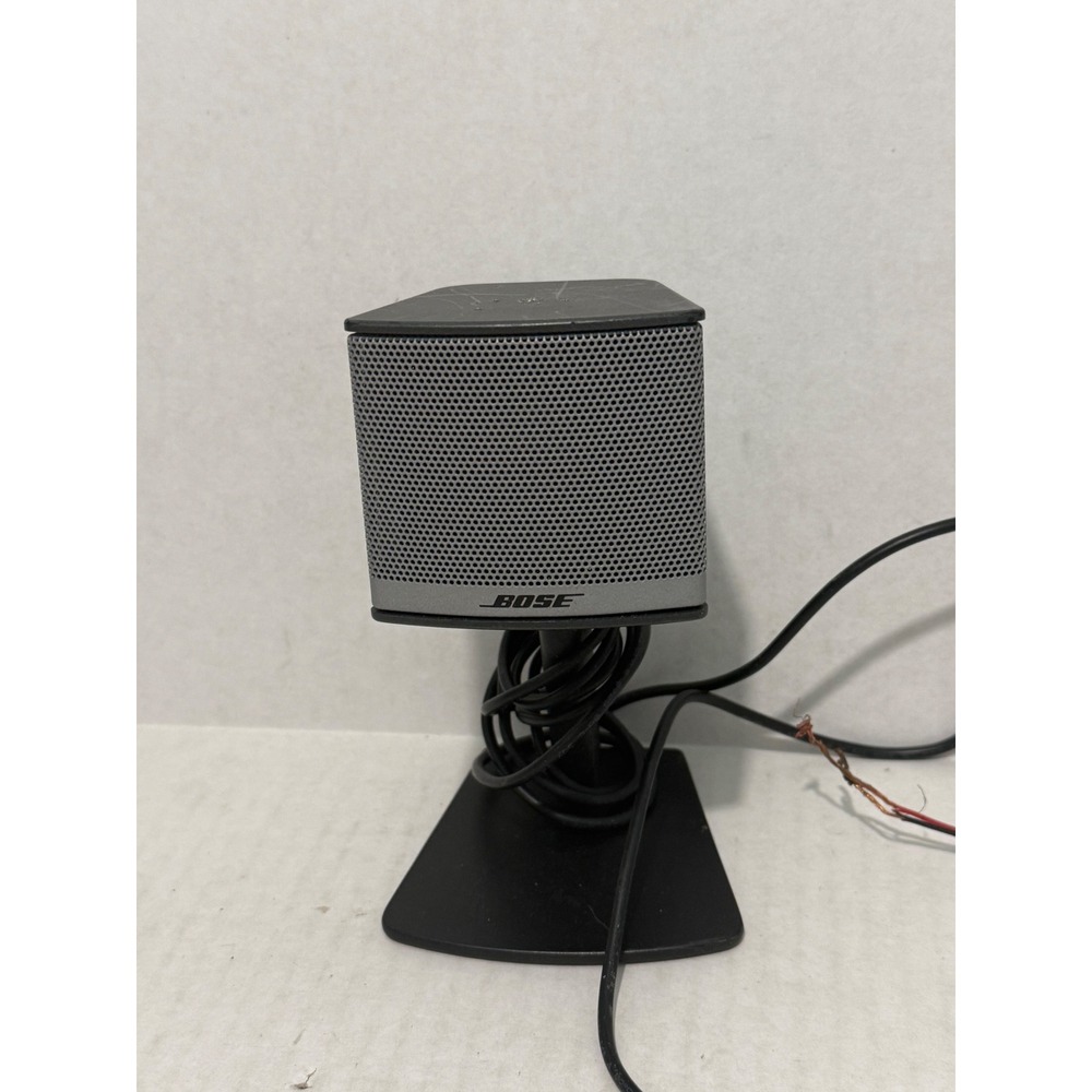 Bose Cube Satellite Speaker Black Silver Home Theater Replacement Single